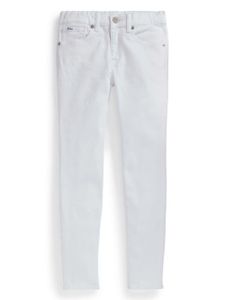 Ralph Lauren Kids jean skinny à logo appliqué - Blanc