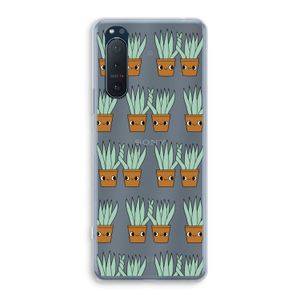 Sansevieria: Sony Xperia 5 II Transparant Hoesje