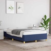 Bedframe zonder matras 120x190 cm stof blauw - thumbnail
