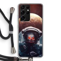 Voyager: Samsung Galaxy S21 Ultra Transparant Hoesje met koord
