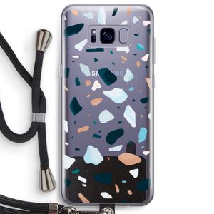 Terrazzo N°13: Samsung Galaxy S8 Plus Transparant Hoesje met koord