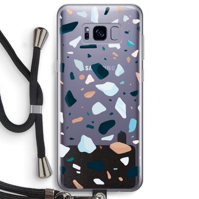 Terrazzo N°13: Samsung Galaxy S8 Plus Transparant Hoesje met koord