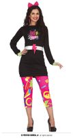 80&apos;s Disco Kostuum Lena Dames