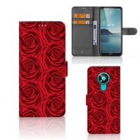 Nokia 3.4 Hoesje Red Roses