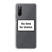 No drama: Sony Xperia 10 III Transparant Hoesje