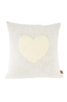 Zusss Kussen Tufted Hart Zand