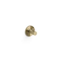 Clou Kaldur enkele haak goud geborsteld PVD CL/09.05063.82 Clou Kaldur enkele haak goud geborsteld PVD CL/09.05063.82