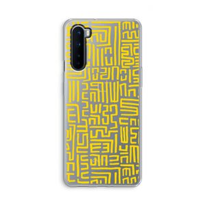 Majorelle Blue Print: OnePlus Nord Transparant Hoesje