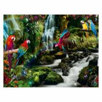 Ravensburger Bonte papegaaien in de jungle legpuzzel, 2000st. Ravensburger Bonte papegaaien in de jungle legpuzzel, 2000st.