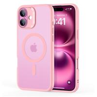 iPhone 16 Plus Classic Hybrid Case (HaloLock) Frosted Pink