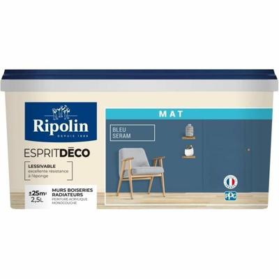 Grondverf Ripolin Blauw Mat 2,5 L