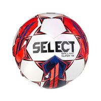 Select Brillant Super TB v23 Voetbal Maat 5 Wit Rood Donkerblauw - thumbnail