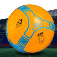 19cm PU leer naaien Wearable Match voetbal (oranje)