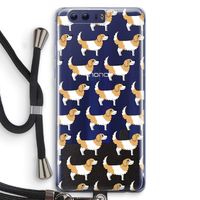 Doggy: Honor 9 Transparant Hoesje met koord