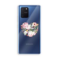 GRL PWR Flower: Samsung Galaxy Note 10 Lite Transparant Hoesje
