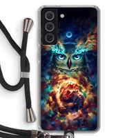 Aurowla: Samsung Galaxy S21 FE Transparant Hoesje met koord