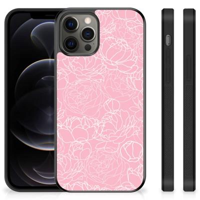 iPhone 12 Pro Max Skin Case White Flowers