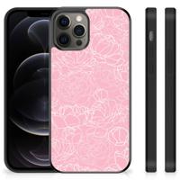 iPhone 12 Pro Max Skin Case White Flowers
