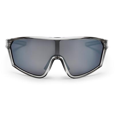 CHPO bril vinfred grey transparent/silver mirror