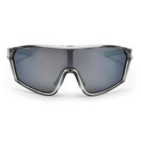 CHPO bril vinfred grey transparent/silver mirror