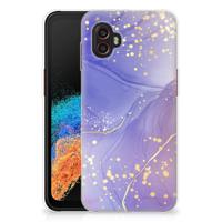Smartphone hoesje voor Samsung Galaxy Xcover 6 Pro Watercolor Paars
