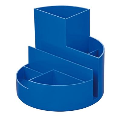 Pennenkoker maul roundbox recycled 6 vaks blauw