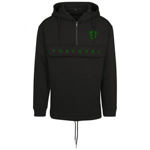 FC Eleven - Portugal Anorak Hoodie - Zwart