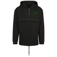 FC Eleven - Portugal Anorak Hoodie - Zwart - thumbnail