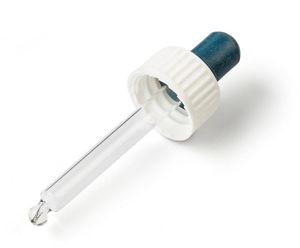 Pipet met glas voor flacon 10 t/m 30 ml