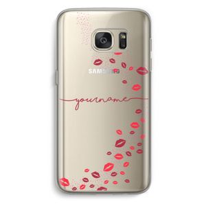 Kusjes: Samsung Galaxy S7 Transparant Hoesje