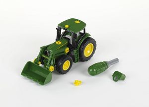 Theo Klein John Deere tractor met frontlader speelgoedvoertuig