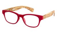 Leesbril Ofar LE0166C hout rood +2.50 - thumbnail