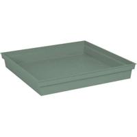 EDA PLASTIQUE - Piattino quadrato Tuscany - 40 cm - Verde alloro