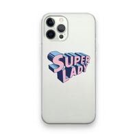Superlady: iPhone 12 Pro Transparant Hoesje