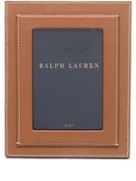 Ralph Lauren Home cadre photo Brennan en cuir (13 cm x 18 cm) - Marron