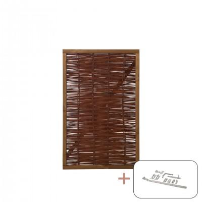 Wilgentenen Poort 90 x 140 CM Incl. Beslag