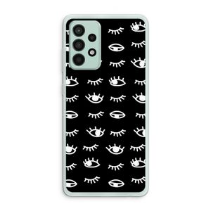 Eye pattern #3: Samsung Galaxy A52s 5G Transparant Hoesje