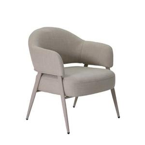 Giga Meubel - Fauteuil Beige - Stof|Textiel - 60x56x80cm - Linde