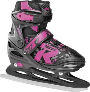 Roces Kinder Ijshockeyschaatsen Jockey Ice 2.0 Zwart/Roze - 30-33