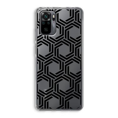 Geometrisch patroon: Xiaomi Redmi Note 10 Pro Transparant Hoesje