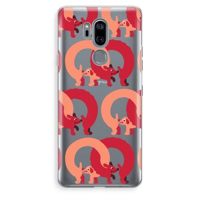 Dogs: LG G7 Thinq Transparant Hoesje