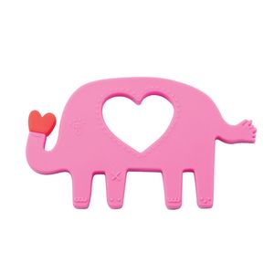 Manhattan Toy bijtring Elephant junior 11,5 cm siliconen roze Manhattan Toy bijtring Elephant junior 11,5 cm siliconen roze