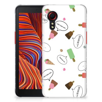 Samsung Galaxy Xcover 5 | Siliconen Case | IJsjes
