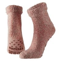 Wollen huis sokken anti-slip voor meisjes roze maat 27-30 27/30  -