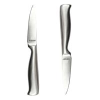 Cook Concept Keukenmes - 2x - inox - RVS - 8.5 cm - koksmes / keukenmes / schilmes
