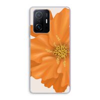 Orange Ellila flower: Xiaomi 11T Pro Transparant Hoesje