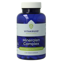 Mineralen Complex met 12 verschillende mineralen 90 Vegetarische capsules