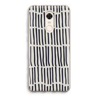 Moroccan stripes: Xiaomi Redmi 5 Transparant Hoesje