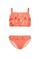 B.Nosy zomer bikini meisjes - oranje - broderie - Whitney