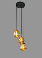 Hanglamp Drogon 3L getrapt in 3 kleuren